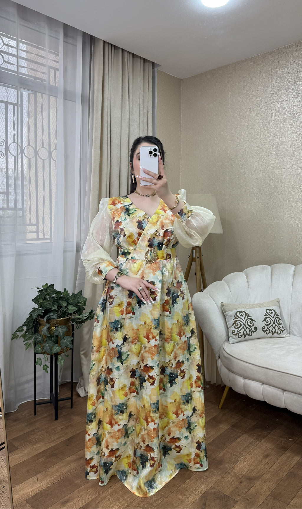 Robe Organza Gazé