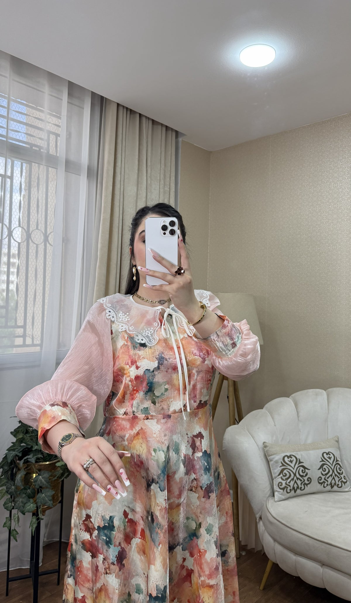 Robe Organza Gazé