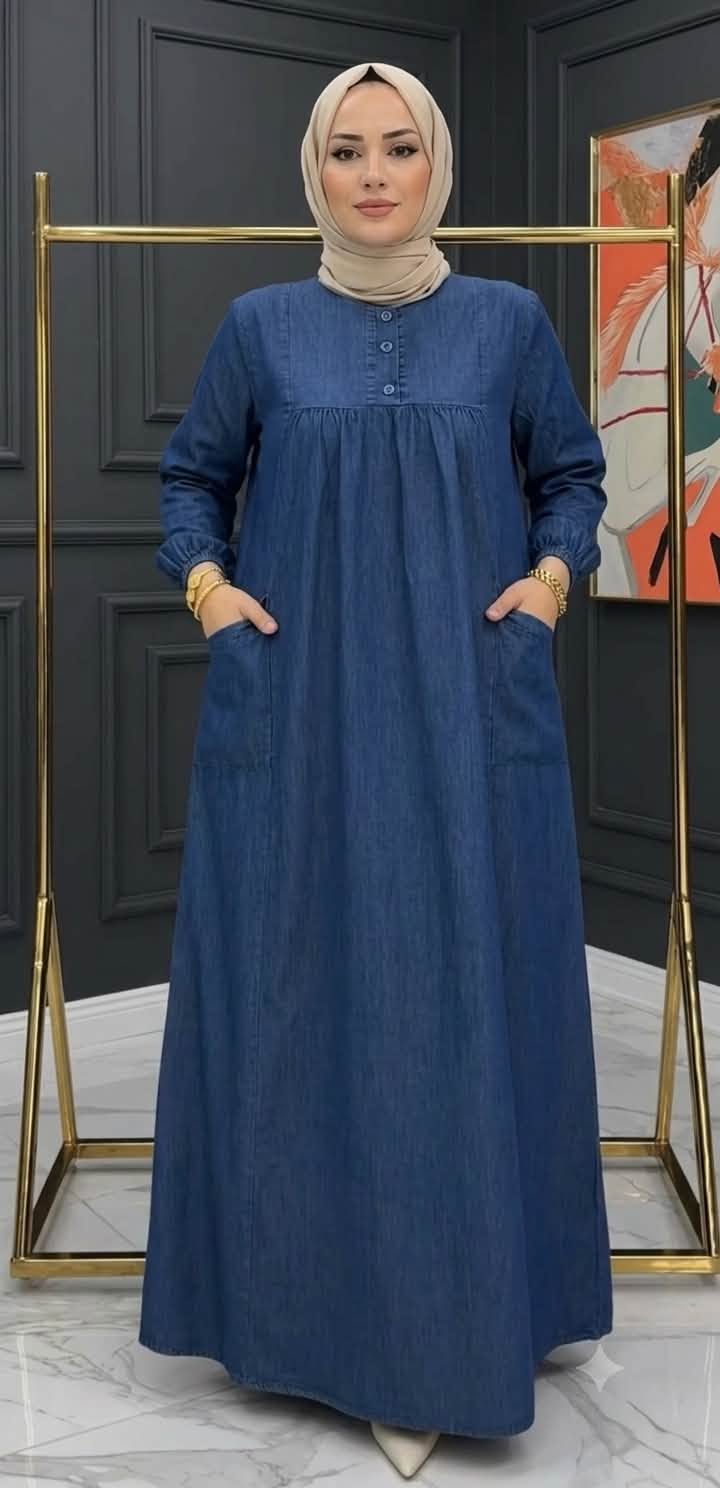 فستان الدنيم